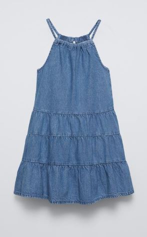 Denim Dress - For Girls